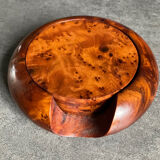 Vintage elm coasters