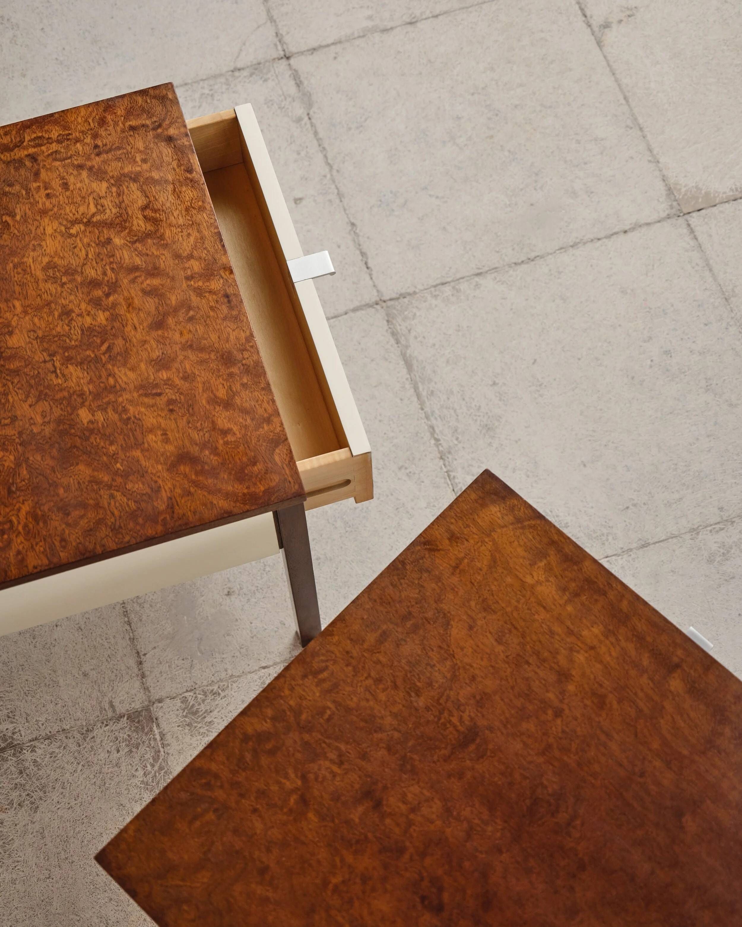 Pair of bedside tables by Florence Knoll, United States, 1960s