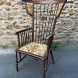 Early 20th century Art & Crafts wing chair