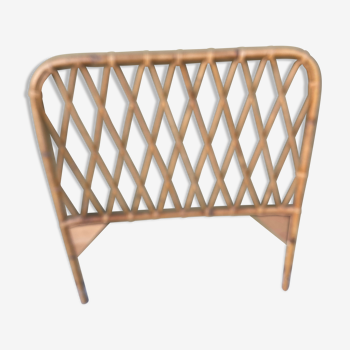 Rattan headboard