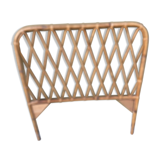 Rattan headboard