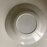 Assiette creuse en terre de fer