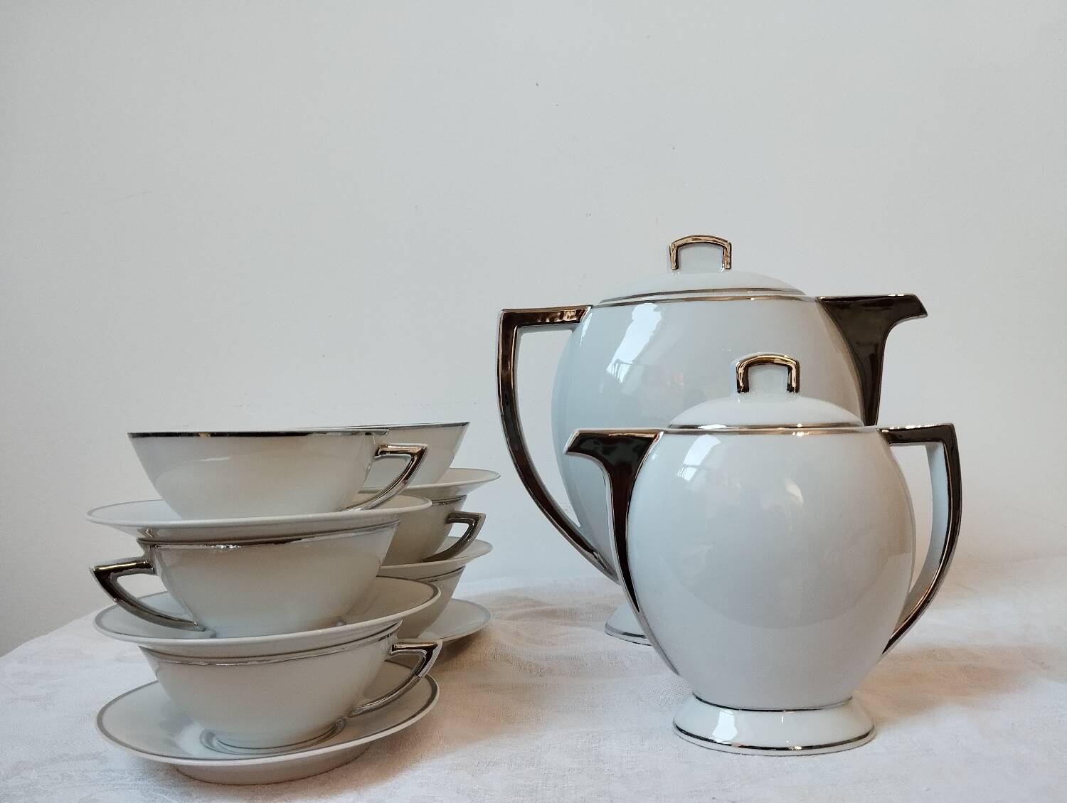 Art deco coffee service