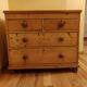Commode 4 tiroirs en bois style anglais