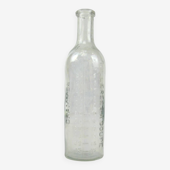 Old graduated pharmacy bottle