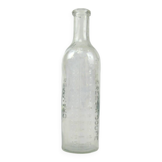 Old graduated pharmacy bottle