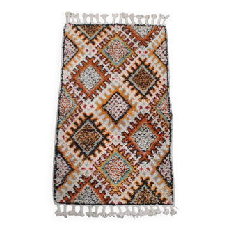 Hand-Knotted Vintage Rug 162 x 81 cm