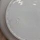 Flat plate ironstone H. Boulenger Choisy-le-roi Paris model – burgundy roses
