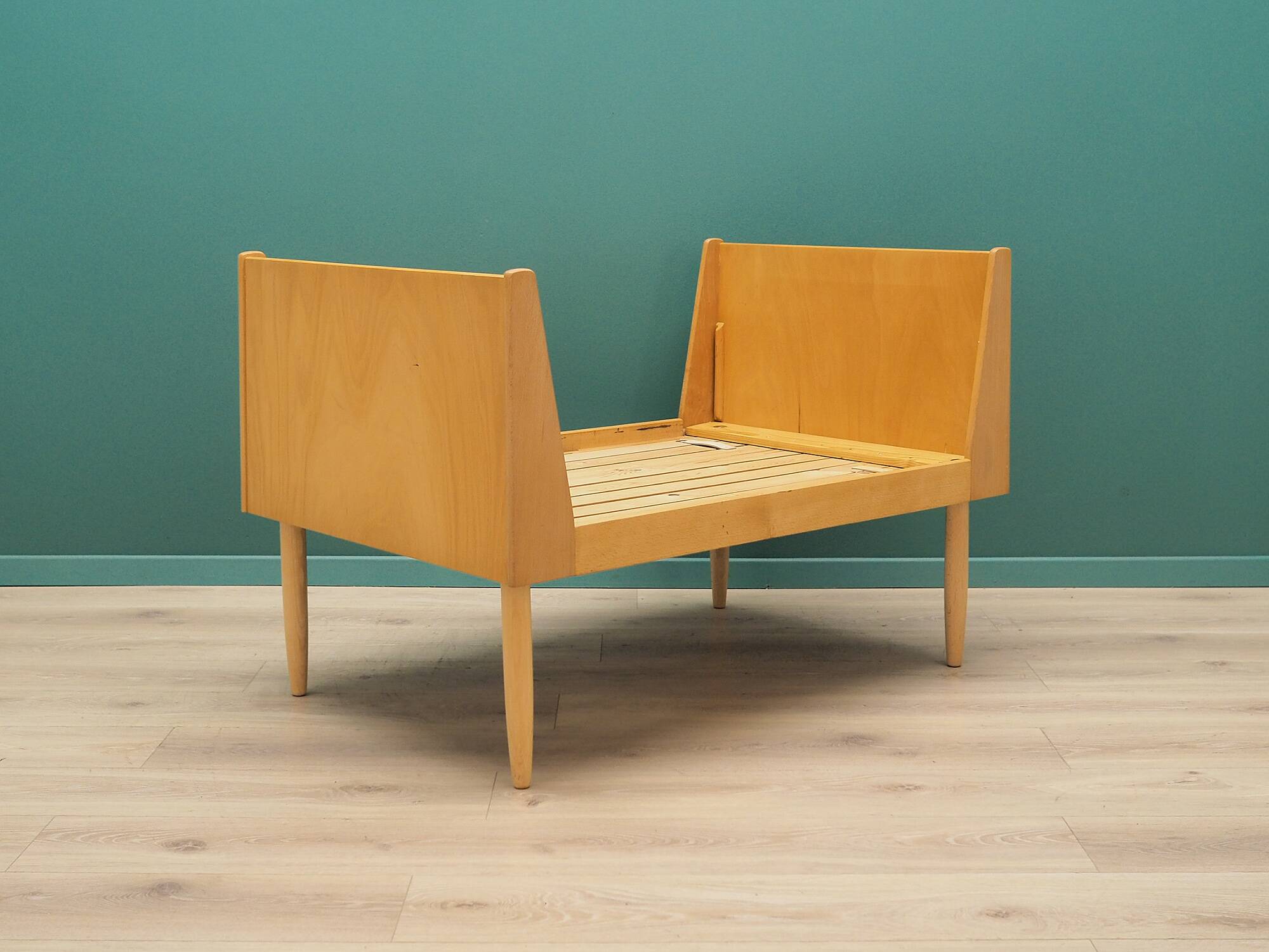 Bed frame ash, Danish design, 1960s, production: Denmark
