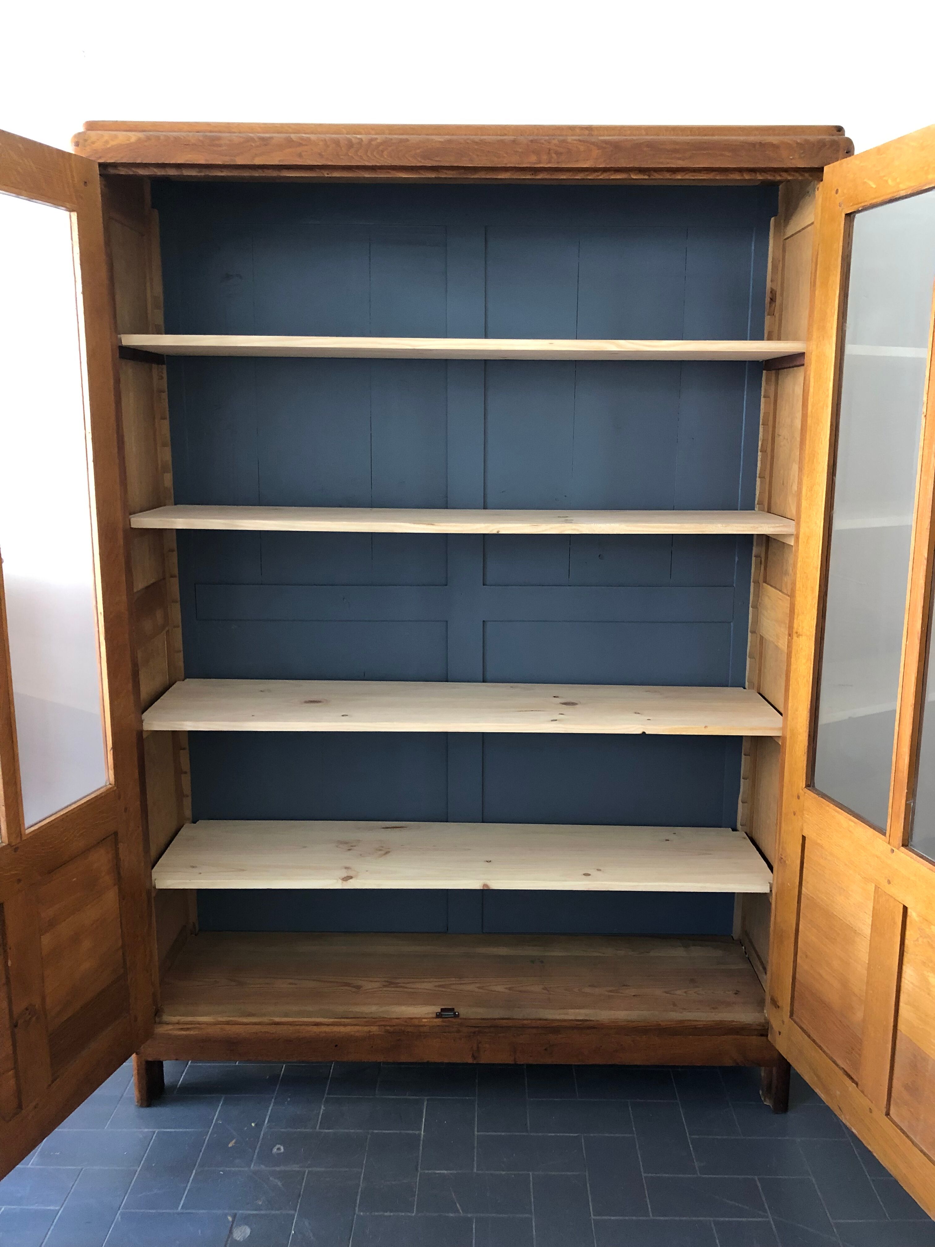 Vintage glass Parisian wardrobe