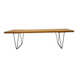 Table basse vintage Pierre Paulin “CM 191”, Edition Thonet, 1970