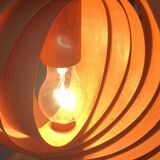 Mid-Century Teak Moon Lamps, 1960s, set of 2