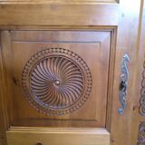 Carved wooden cabinet