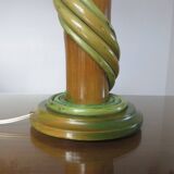 Bamboo lamp from the 60s and 70s