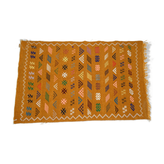 Tapis berbère moutarde haut atlas 170x70cm