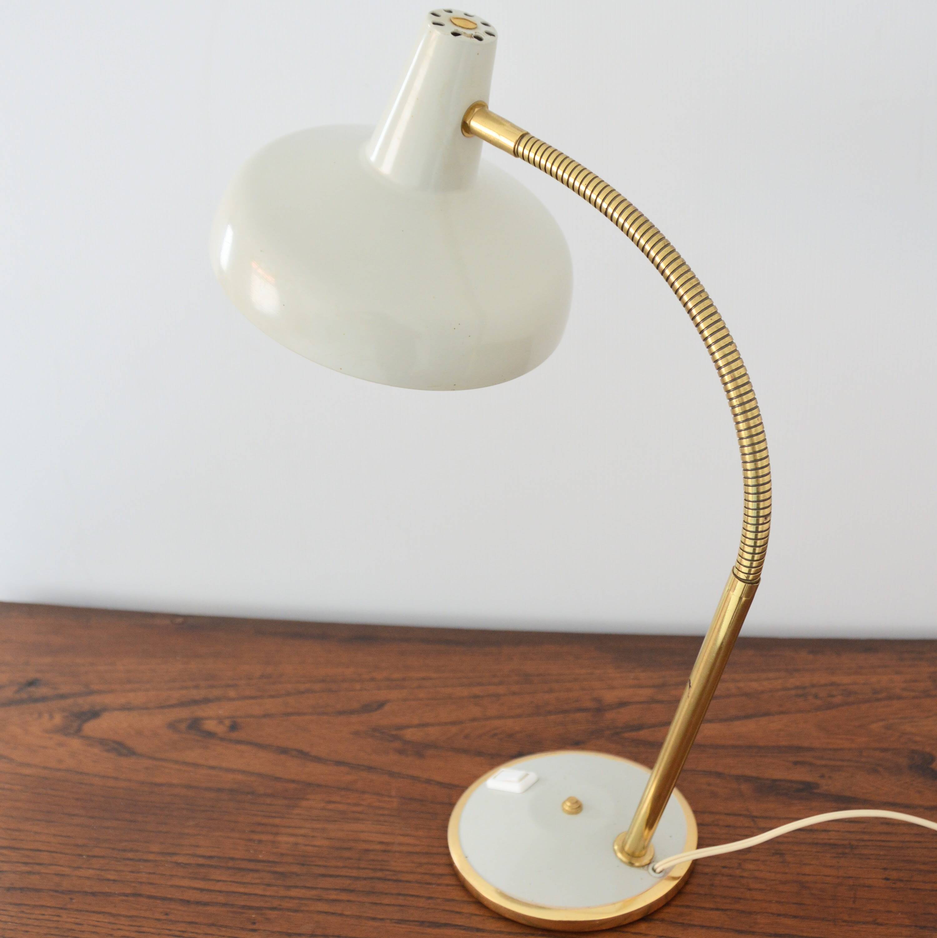 Vintage 50s/60s Aluminor desk lamp / wall lamp