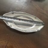 Small Silver-Plated Metal Hors d'oeuvre Dish HOKA 16 cm / 8 cm