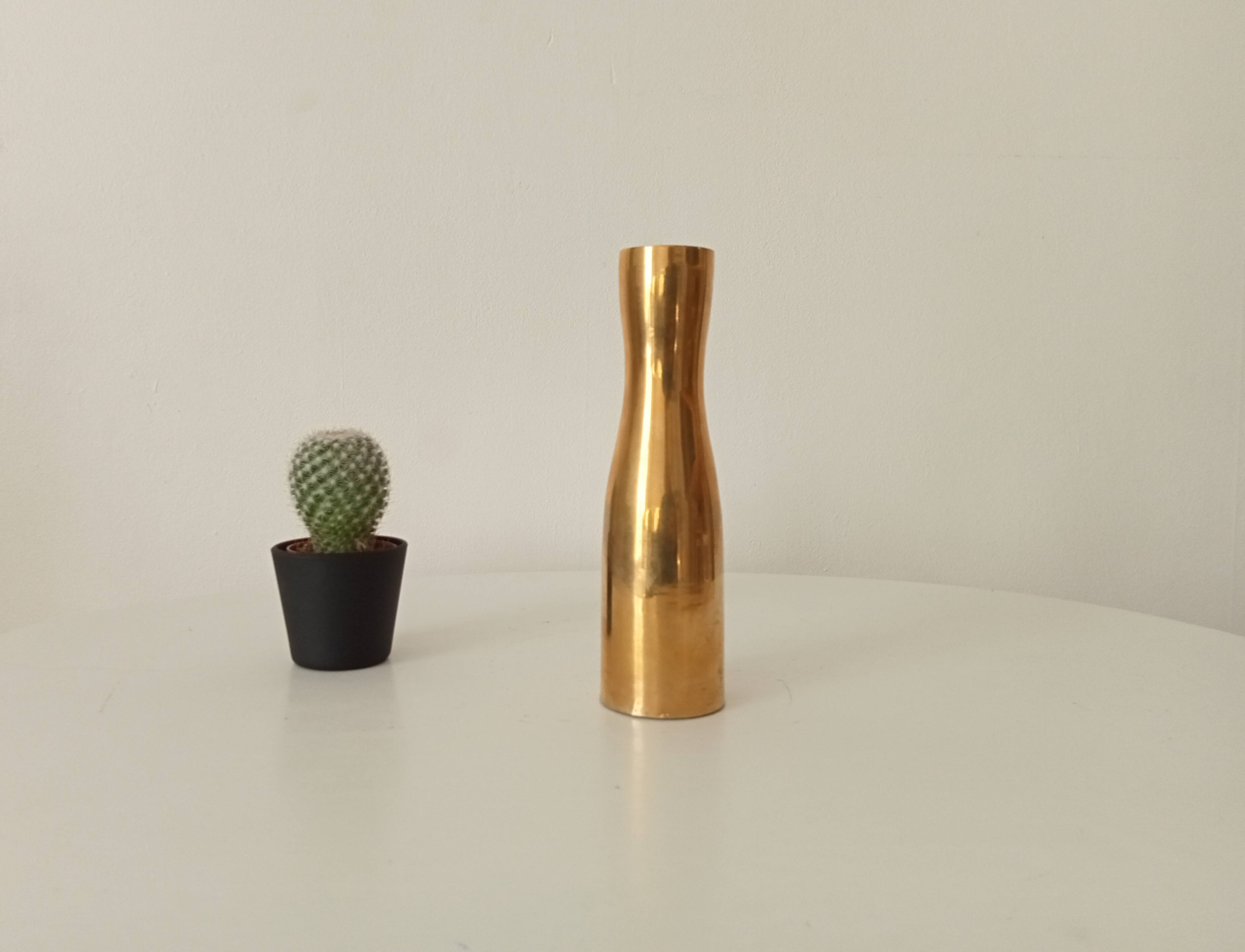 Vintage Scandinavian design candlestick made in the USA.