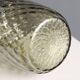 Vintage smoked glass vase, Murano manufacture, Italy, 1960s.