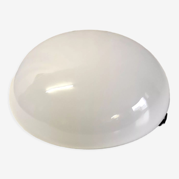 Plafonnier par Choisylux globe opaline années 60 70