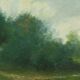 Huile sur Toile « Pâturages » de N. Okolowicz – Début XXe