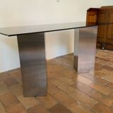 Vintage glass table