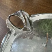 Art Nouveau silver-plated tea/coffee service, 4 pieces.