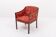 Fauteuil élégant moderne danois par Ole Wanscher pour P. Jeppensen, années 1960