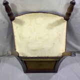 Charles X mahogany armchair