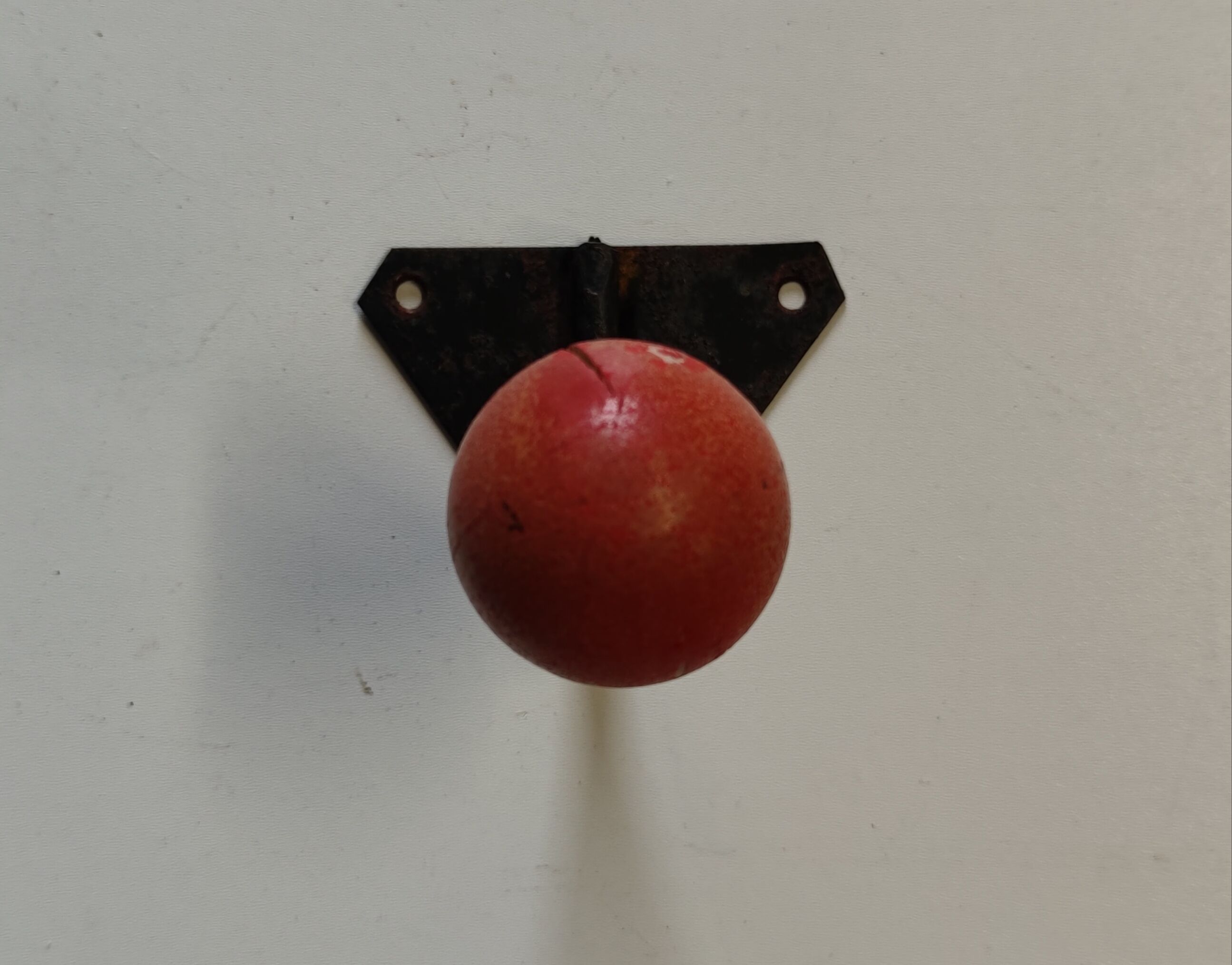 Metal and wood school hook