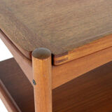 Poul Hundevad trolley with removable tray - danish design