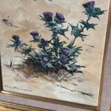 Table of thistles