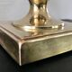 Vintage brass lamp by Le Dauphin