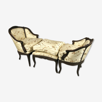 Broken Duchess chair Louis XV style, 19th century