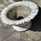 Ensemble de 2 pots à fleurs en beton