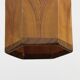 Hexagonal Pine Pendant Lamp – Sweden, 1970s