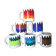 Series of 6 mugs design waecht ersbach 70s