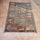 Handmade Berber Kilim rug: Moroccan wall decoration 160 cm x 110 cm