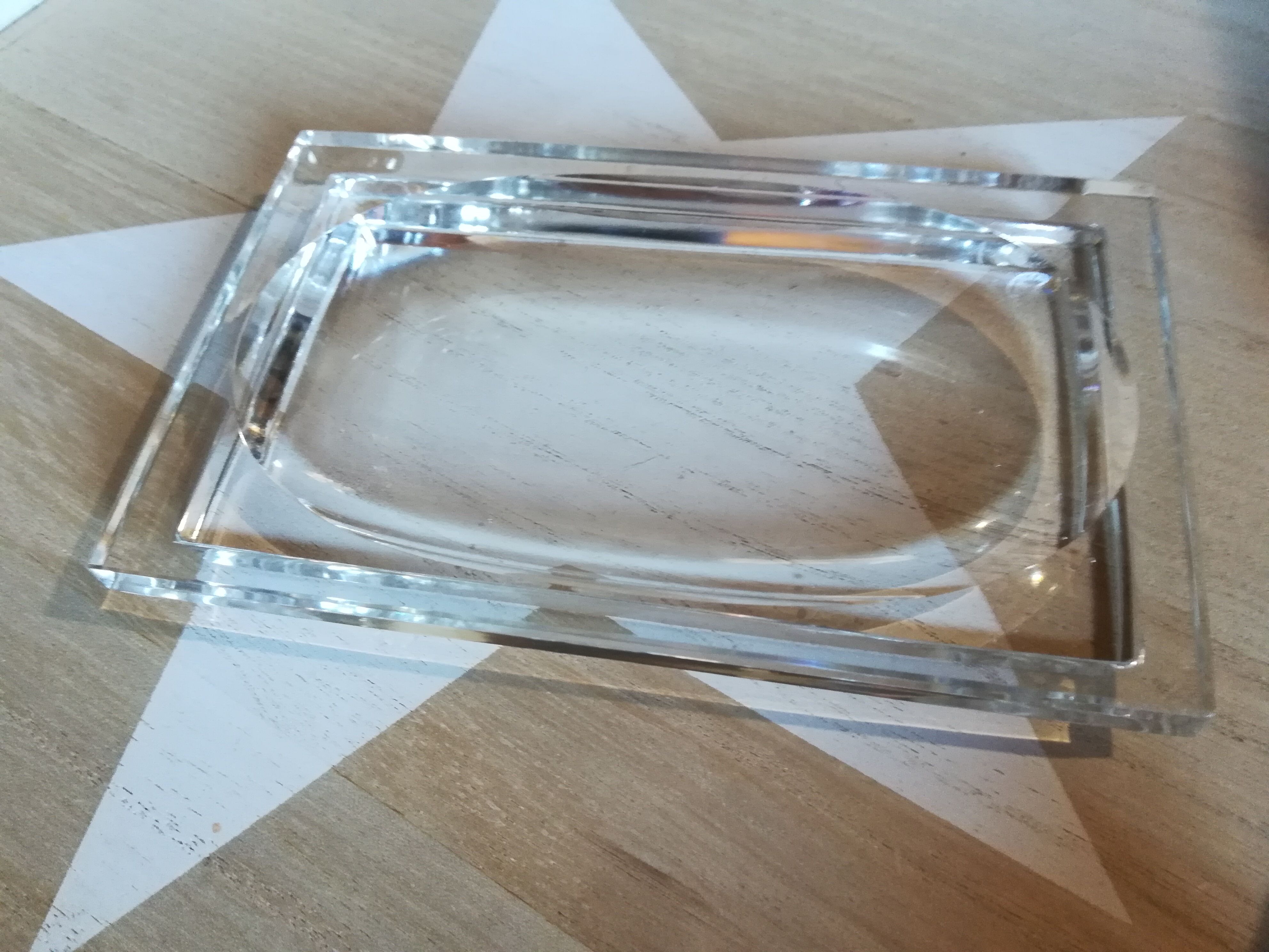 Baccarat Crystal ashtray