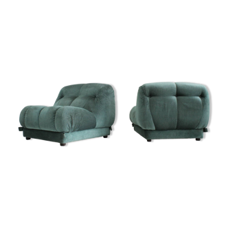 Ensemble de fauteuils lounge Mimo padova Nuvolone - Rino Maturi, Italie années 1970