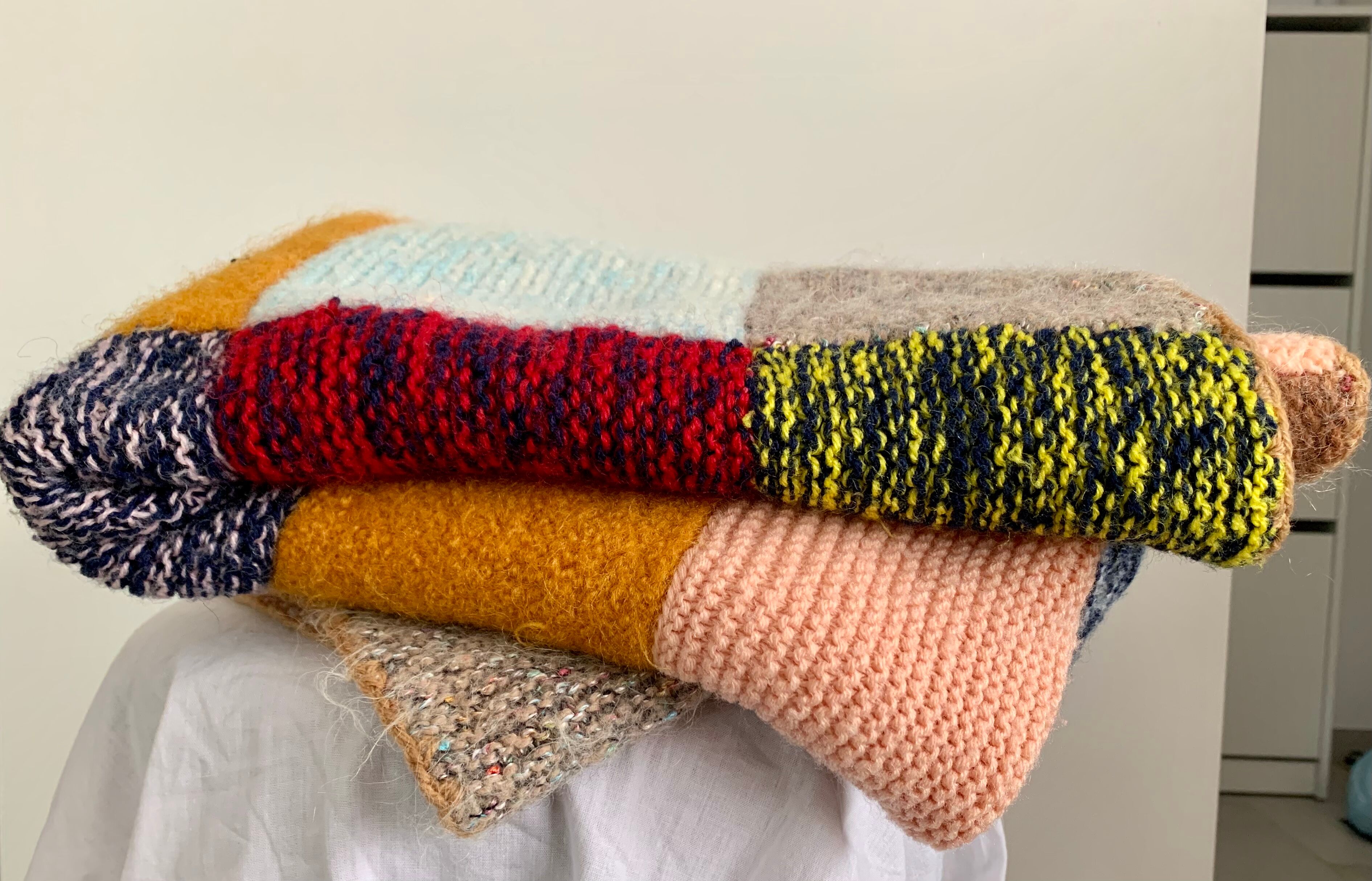 Cover, plaid patchwork