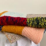Cover, plaid patchwork