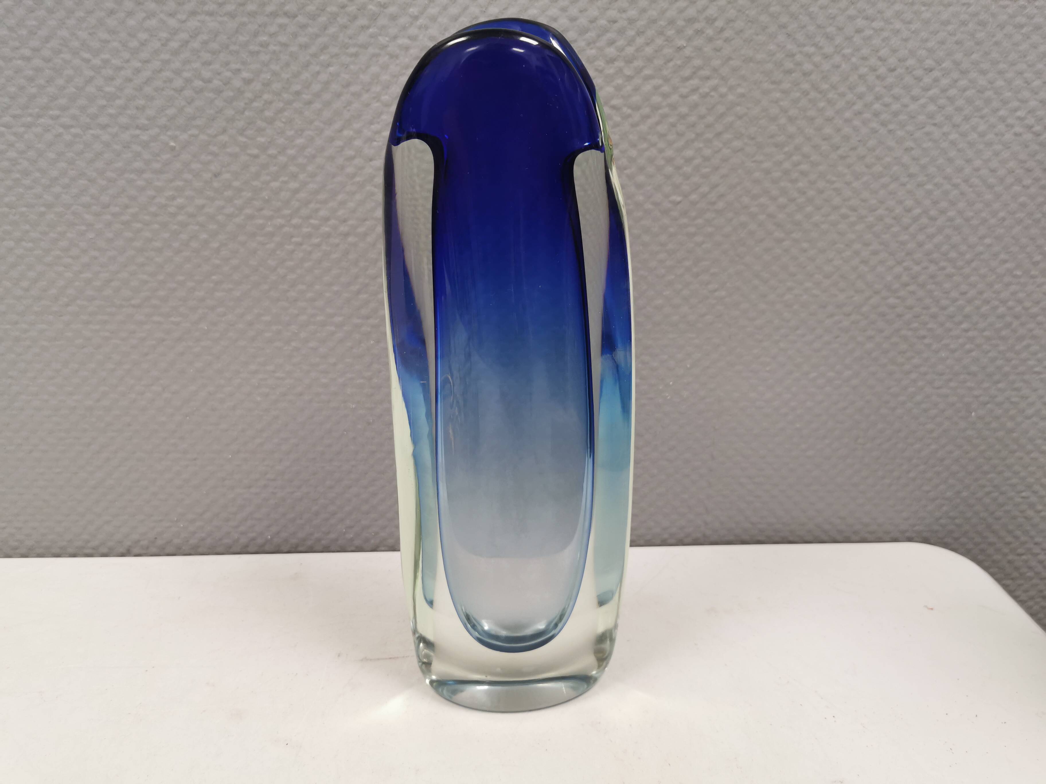 Huge and absolutely fantastic glass vase, 1970s