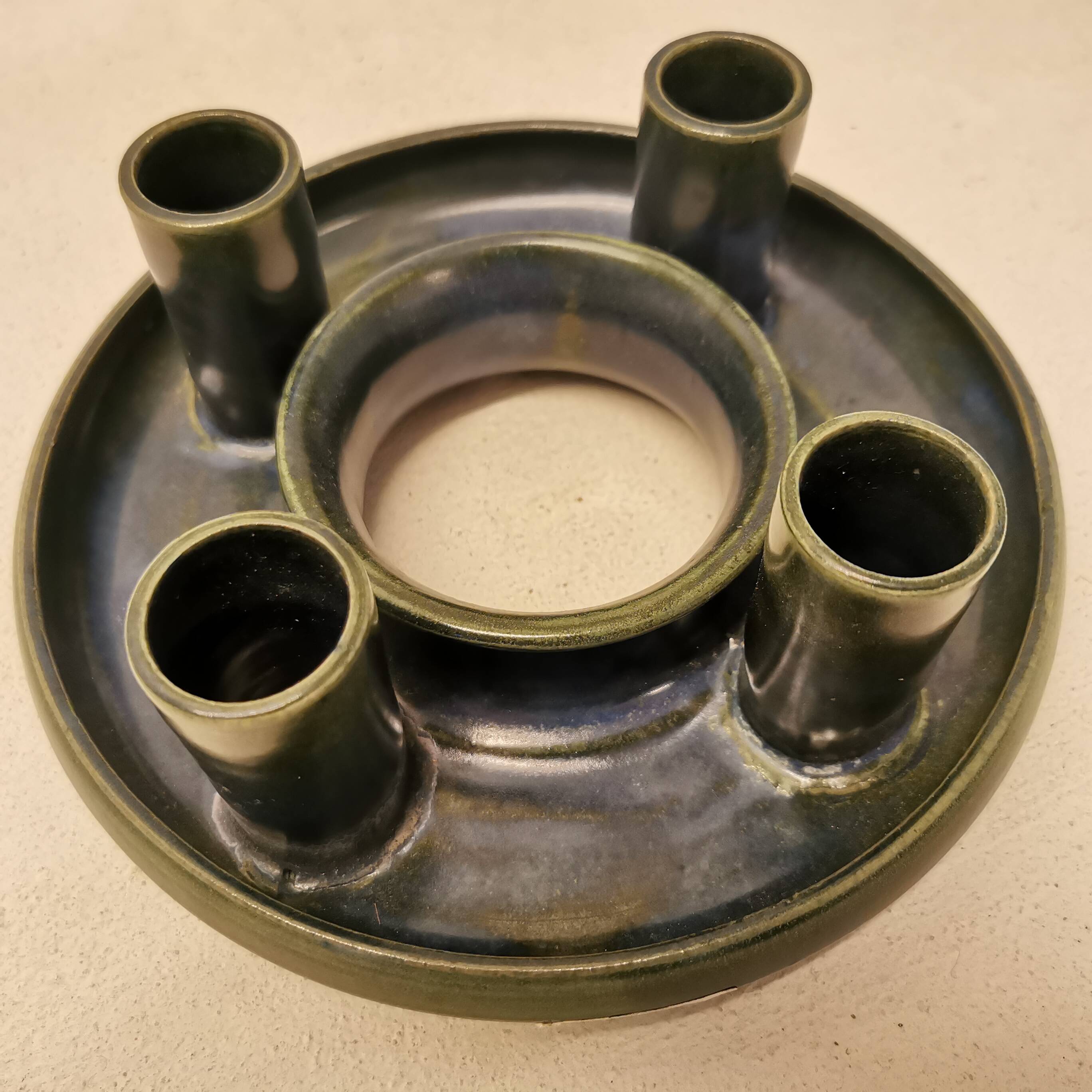 Ceramic candle holder
