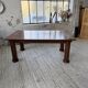 Dudouyt oak dining table 1940