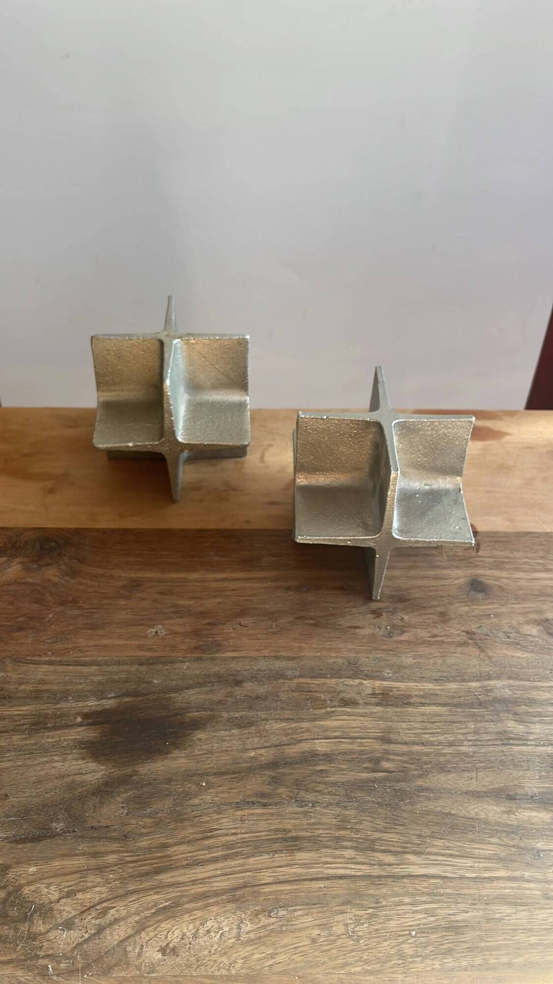 Bookends Carl Auböck III — model 5403, set of two