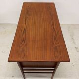 Gunnar Nielsen Teak Desk for Tibergaard, 1960s.