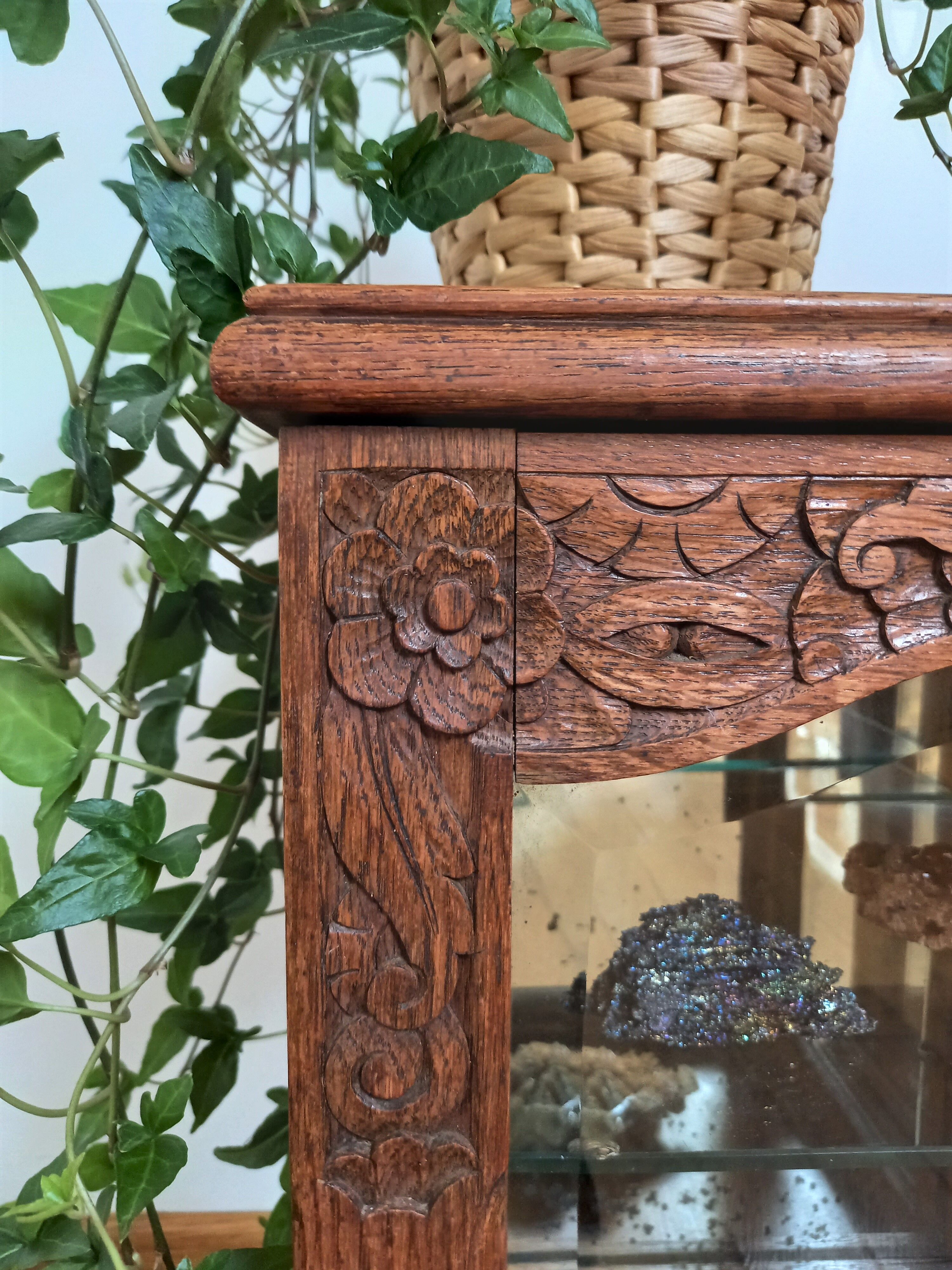 Lot de 2 vitrines