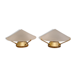 Pair of wall lamps Milan Iluminacion, XXth century