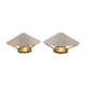Pair of wall lamps Milan Iluminacion, XXth century